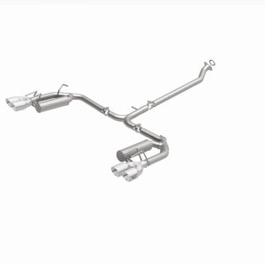 Toyota Camry Performance Exhaust - Rear - Magnaflow - Cat Back, Street Series, Quad Tips - Polished - `18-`24