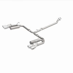 Toyota Camry Performance Exhaust - Rear - Magnaflow - Cat Back, Street Series, Quad Tips - Polished - `18-`24