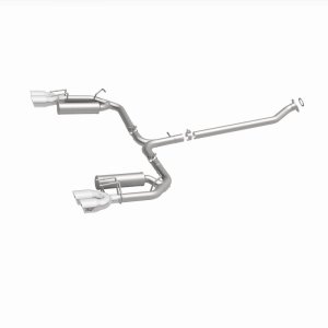 Toyota Camry Performance Exhaust - Rear - Magnaflow - Cat Back, Street Series, Quad Tips - Polished - `18-`24