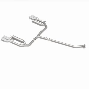 Toyota Camry Performance Exhaust - Rear - Magnaflow - Cat Back, Street Series, Quad Tips - Polished - `18-`24