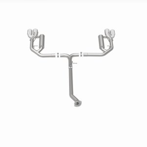 Toyota Camry Performance Exhaust - Rear - Magnaflow - Cat Back, Street Series, Quad Tips - Polished - `18-`24