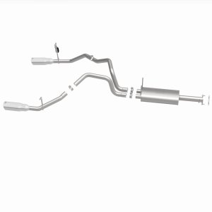 Ram 1500 Performance Exhaust - Rear - Magnaflow - Street Series Cat-Back Dual Rear Exit - Polished - `19-`25