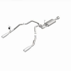 Ram 1500 Performance Exhaust - Rear - Magnaflow - Street Series Cat-Back Dual Rear Exit - Polished - `19-`25