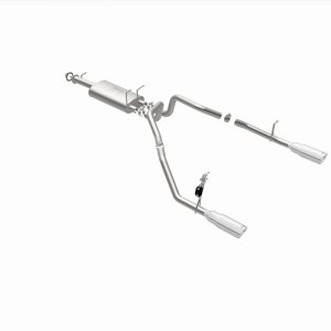 Ram 1500 Performance Exhaust - Rear - Magnaflow - Street Series Cat-Back Dual Rear Exit - Polished - `19-`25