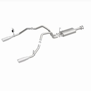 Ram 1500 Performance Exhaust - Rear - Magnaflow - Street Series Cat-Back Dual Rear Exit - Polished - `19-`25