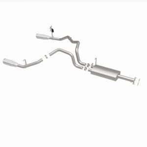 Ram 1500 Performance Exhaust - Rear - Magnaflow - Street Series Cat-Back Dual Rear Exit - Polished - `19-`25
