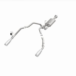 Ram 1500 Performance Exhaust - Rear - Magnaflow - Street Series Cat-Back Dual Rear Exit - Polished - `19-`25