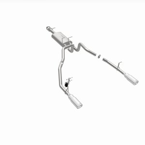 Ram 1500 Performance Exhaust - Rear - Magnaflow - Street Series Cat-Back Dual Rear Exit - Polished - `19-`25