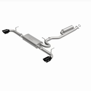 Toyota RAV4 Performance Exhaust - Rear - Magnaflow - Street Series Cat-Back Dual Rear Exit - Black - `19-`23