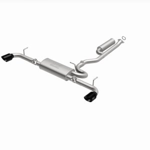 Toyota RAV4 Performance Exhaust - Rear - Magnaflow - Street Series Cat-Back Dual Rear Exit - Black - `19-`23