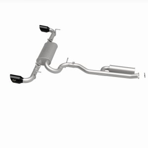 Toyota RAV4 Performance Exhaust - Rear - Magnaflow - Street Series Cat-Back Dual Rear Exit - Black - `19-`23