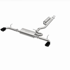 Toyota RAV4 Performance Exhaust - Rear - Magnaflow - Street Series Cat-Back Dual Rear Exit - Black - `19-`23