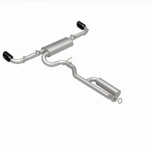Toyota RAV4 Performance Exhaust - Rear - Magnaflow - Street Series Cat-Back Dual Rear Exit - Black - `19-`23