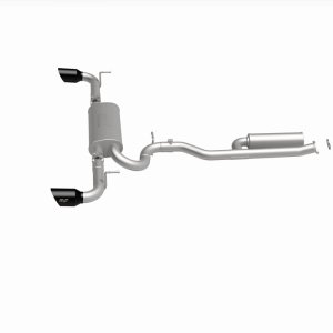 Toyota RAV4 Performance Exhaust - Rear - Magnaflow - Street Series Cat-Back Dual Rear Exit - Black - `19-`23