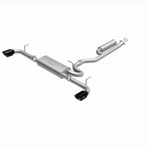 Toyota RAV4 Performance Exhaust - Rear - Magnaflow - Street Series Cat-Back Dual Rear Exit - Black - `19-`23