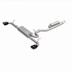 Toyota RAV4 Performance Exhaust - Rear - Magnaflow - Street Series Cat-Back Dual Rear Exit - Black - `19-`23