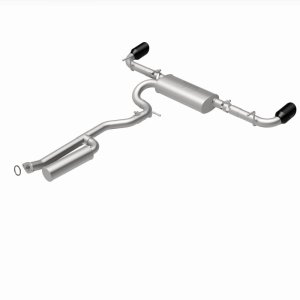 Toyota RAV4 Performance Exhaust - Rear - Magnaflow - Street Series Cat-Back Dual Rear Exit - Black - `19-`23