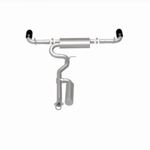 Toyota RAV4 Performance Exhaust - Rear - Magnaflow - Street Series Cat-Back Dual Rear Exit - Black - `19-`23