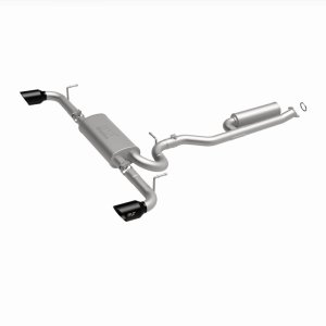 Toyota RAV4 Performance Exhaust - Rear - Magnaflow - Street Series Cat-Back Dual Rear Exit - Black - `19-`23