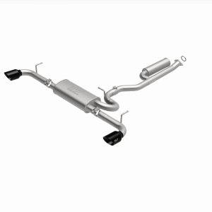Toyota RAV4 Performance Exhaust - Rear - Magnaflow - Street Series Cat-Back Dual Rear Exit - Black - `19-`23
