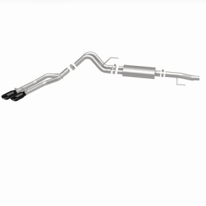 Ford F-150 Performance Exhaust - Rear - Magnaflow - Street Series Cat-Back - Black - `15-`20