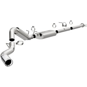 GMC 3500HD Performance Exhaust - Passenger Side Rear Exit - Magnaflow - Cat Back - `22-`27