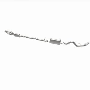 Ford F250 Performance Exhaust - Rear Passenger Exit - Magnaflow - Street Series Cat-Back - Polished - `20-`25
