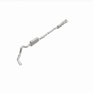 Ford F250 Performance Exhaust - Rear Passenger Exit - Magnaflow - Street Series Cat-Back - Polished - `20-`25