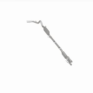 Ford F250 Performance Exhaust - Rear Passenger Exit - Magnaflow - Street Series Cat-Back - Polished - `20-`25