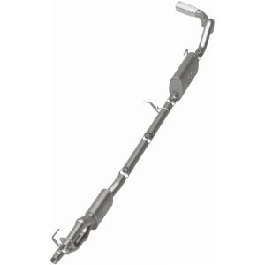 Ford F250 Performance Exhaust - Rear Passenger Exit - Magnaflow - Street Series Cat-Back - Polished - `20-`25