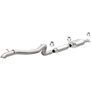 Jeep Wrangler JK Unlimited Performance Exhaust - Driver Side Rear Exit - Magnaflow - Overland Series Cat-Back - `12-`18 Jeep Wrangler JK Unlimited Performance Exhaust - Driver Side Rear Exit - Magnaflow - Overland Series Cat-Back - `12-`18