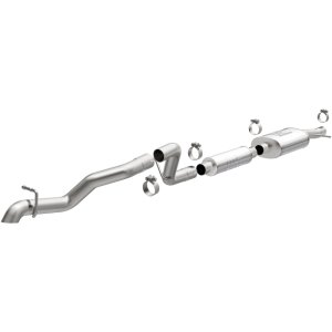 Jeep Wrangler JK Unlimited Performance Exhaust - Driver Side Rear Exit - Magnaflow - Overland Series Cat-Back - `12-`18 Jeep Wrangler JK Unlimited Performance Exhaust - Driver Side Rear Exit - Magnaflow - Overland Series Cat-Back - `12-`18