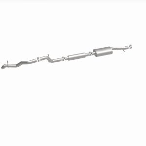 Jeep Wrangler JK Unlimited Performance Exhaust - Driver Side Rear Exit - Magnaflow - Overland Series Cat-Back - `12-`18 Jeep Wrangler JK Unlimited Performance Exhaust - Driver Side Rear Exit - Magnaflow - Overland Series Cat-Back - `12-`18