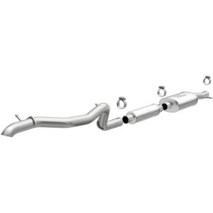 Jeep Wrangler JK Unlimited Performance Exhaust - Driver Side Rear Exit - Magnaflow - Overland Series Cat-Back - `12-`18 Jeep Wrangler JK Unlimited Performance Exhaust - Driver Side Rear Exit - Magnaflow - Overland Series Cat-Back - `12-`18