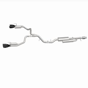 Chevrolet Tahoe Performance Exhaust - Magnaflow - Street Series Cat-Back - Black Chrome - `21-`25