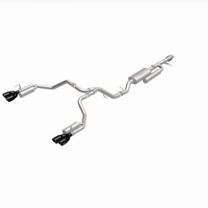 Chevrolet Tahoe Performance Exhaust - Magnaflow - Street Series Cat-Back - Black Chrome - `21-`25