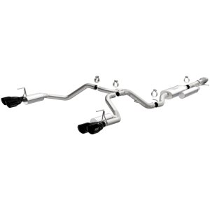 Chevrolet Tahoe Performance Exhaust - Magnaflow - Street Series Cat-Back - Black Chrome - `21-`25 Chevrolet Tahoe Performance Exhaust - Magnaflow - Street Series Cat-Back - Black Chrome - `21-`25
