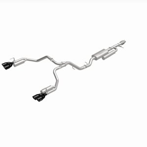 Chevrolet Tahoe Performance Exhaust - Magnaflow - Street Series Cat-Back - Black Chrome - `21-`25