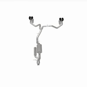 Chevrolet Tahoe Performance Exhaust - Magnaflow - Street Series Cat-Back - Black Chrome - `21-`25