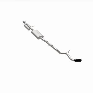 Chevrolet Suburban Performance Exhaust - Single Rear Exit - Magnaflow - Street Series Cat-Back - Black Chrome - `21-`25