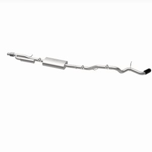 Chevrolet Suburban Performance Exhaust - Single Rear Exit - Magnaflow - Street Series Cat-Back - Black Chrome - `21-`25