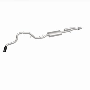 Chevrolet Suburban Performance Exhaust - Single Rear Exit - Magnaflow - Street Series Cat-Back - Black Chrome - `21-`25