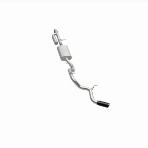 Chevrolet Suburban Performance Exhaust - Single Rear Exit - Magnaflow - Street Series Cat-Back - Black Chrome - `21-`25