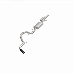 GMC Yukon XL Performance Exhaust - Single Rear Exit - Magnaflow - Street Series Cat-Back - Black Chrome - `21-`25