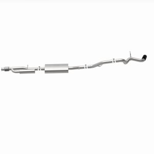 GMC Yukon XL Performance Exhaust - Single Rear Exit - Magnaflow - Street Series Cat-Back - Black Chrome - `21-`25