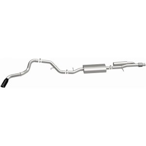 GMC Yukon XL Performance Exhaust - Single Rear Exit - Magnaflow - Street Series Cat-Back - Black Chrome - `21-`25