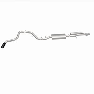 GMC Yukon XL Performance Exhaust - Single Rear Exit - Magnaflow - Street Series Cat-Back - Black Chrome - `21-`25