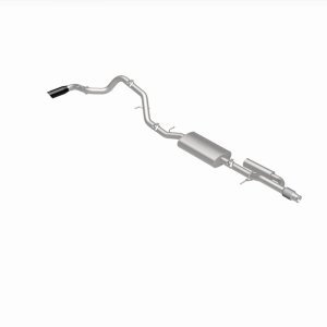 GMC Yukon XL Performance Exhaust - Single Rear Exit - Magnaflow - Street Series Cat-Back - Black Chrome - `21-`25