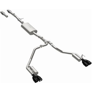Cadillac Escalade ESV Performance Exhaust - Magnaflow - Street Series Cat-Back - Black Chrome - `21-`25