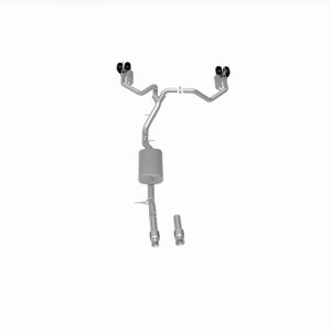 Cadillac Escalade ESV Performance Exhaust - Magnaflow - Street Series Cat-Back - Black Chrome - `21-`25